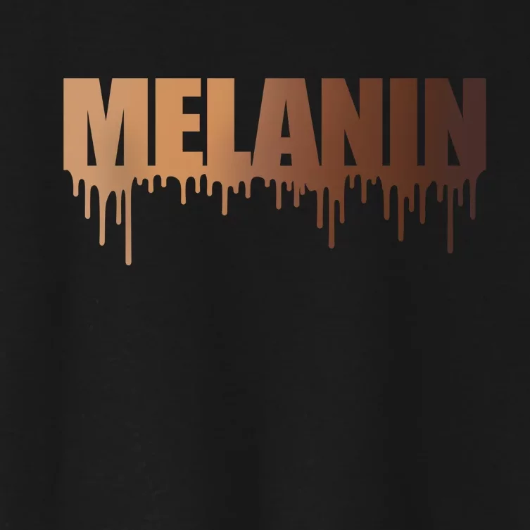 MELANIN Women's Crop Top Tee