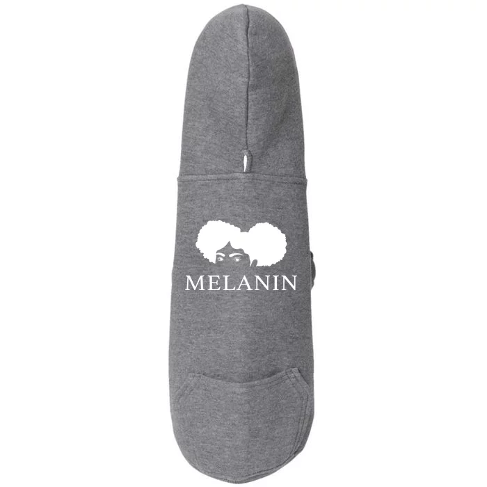 Melanin Afro Doggie 3-End Fleece Hoodie