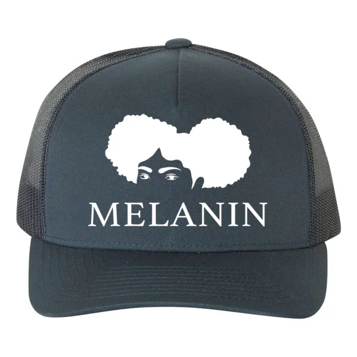 Melanin Afro Yupoong Adult 5-Panel Trucker Hat