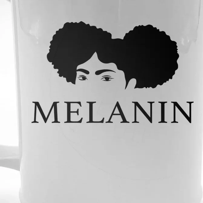 Melanin Afro Front & Back Beer Stein