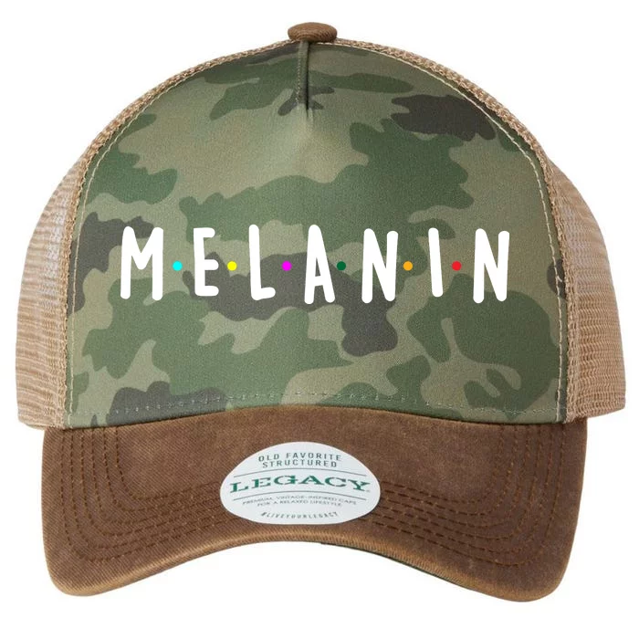 Melanin Logo Legacy Tie Dye Trucker Hat