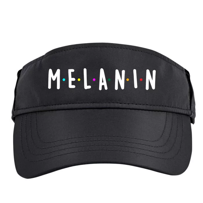 Melanin Logo Adult Drive Performance Visor