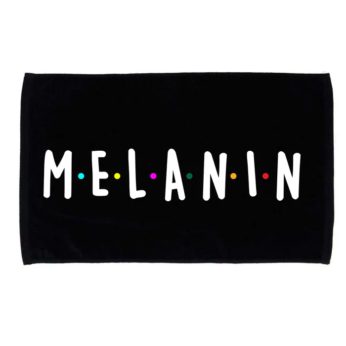 Melanin Logo Microfiber Hand Towel