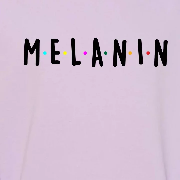 Melanin Logo Garment-Dyed Sweatshirt