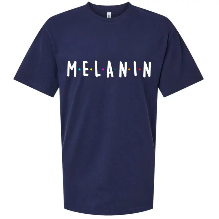 Melanin Logo Sueded Cloud Jersey T-Shirt