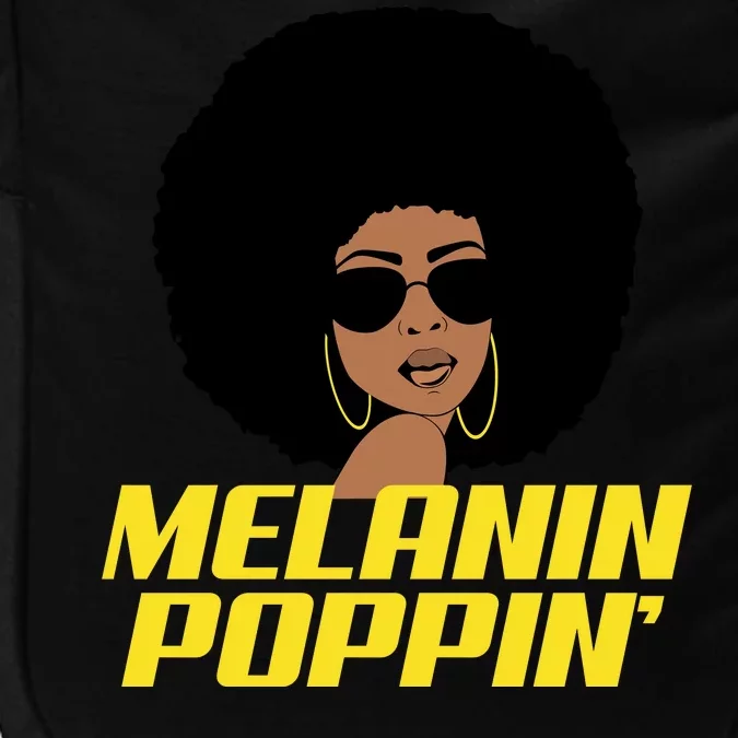 Melanin Poppin Proud African Pride Impact Tech Backpack