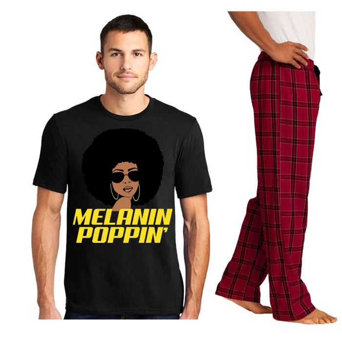 Melanin Poppin Proud African Pride Pajama Set