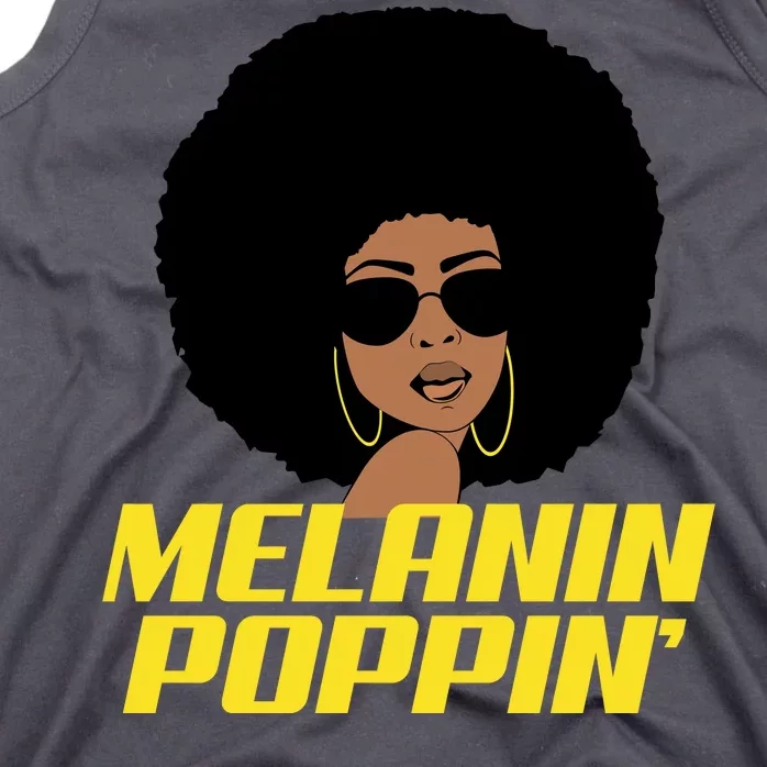 Melanin Poppin Proud African Pride Tank Top