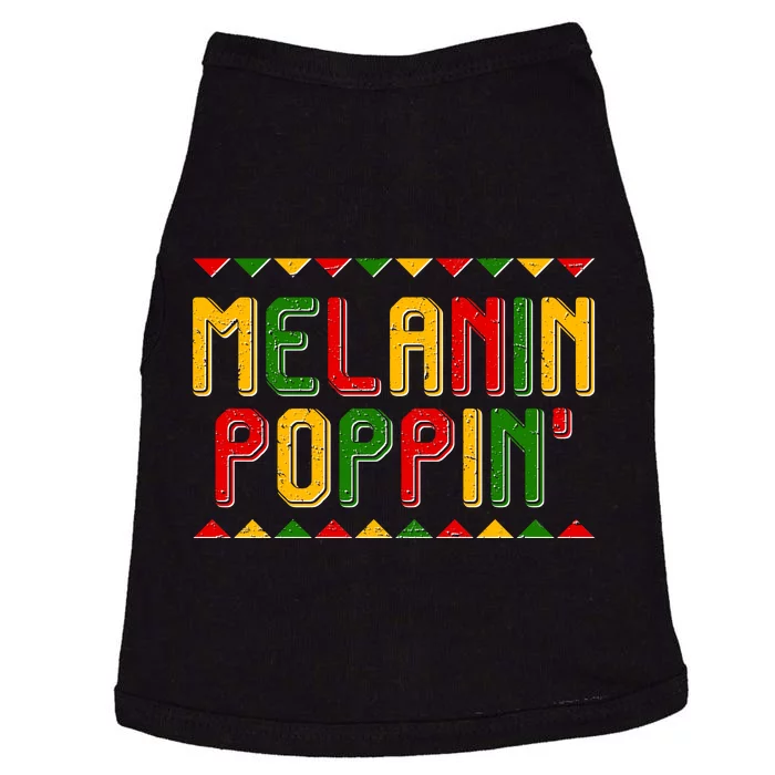 Melanin Poppin' Traditional Colors Doggie Tank