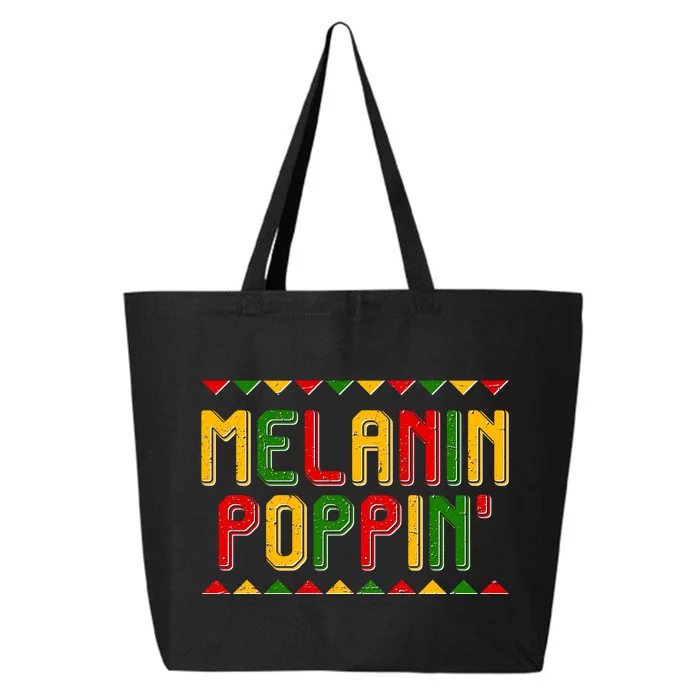 Melanin Poppin' Traditional Colors 25L Jumbo Tote