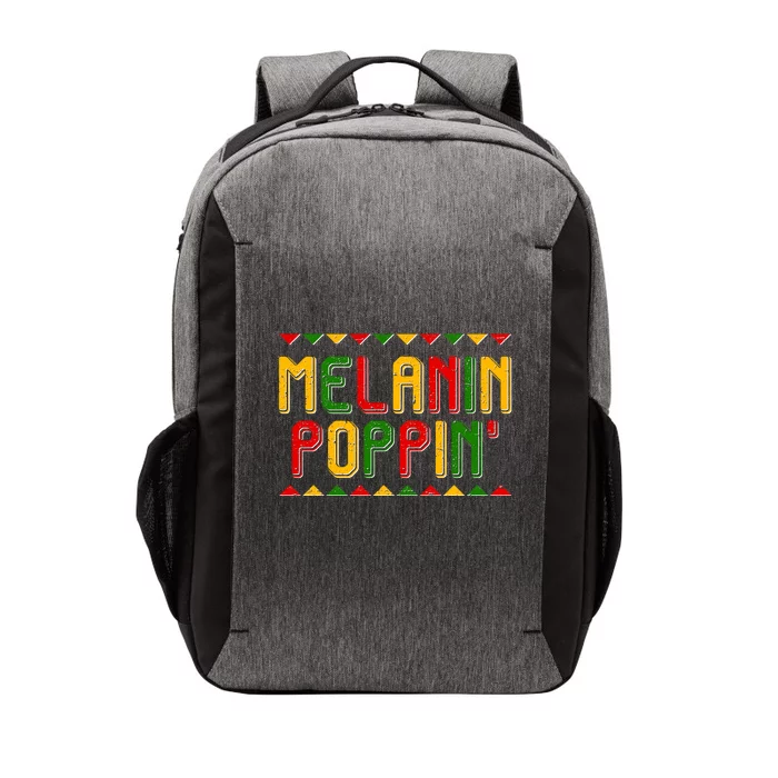 Melanin Poppin' Traditional Colors Vector Backpack