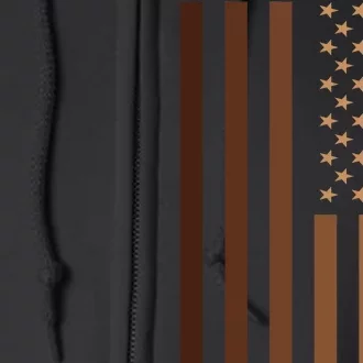 Melanin USA Flag Full Zip Hoodie