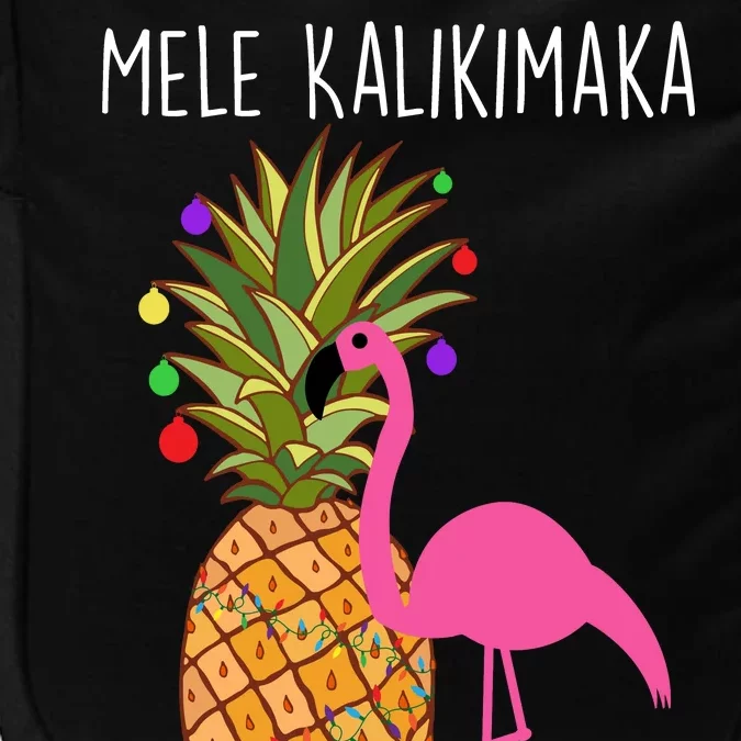 Mele Kalikimaka Flamingo Christmas Impact Tech Backpack