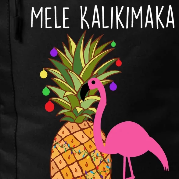 Mele Kalikimaka Flamingo Christmas Daily Commute Backpack