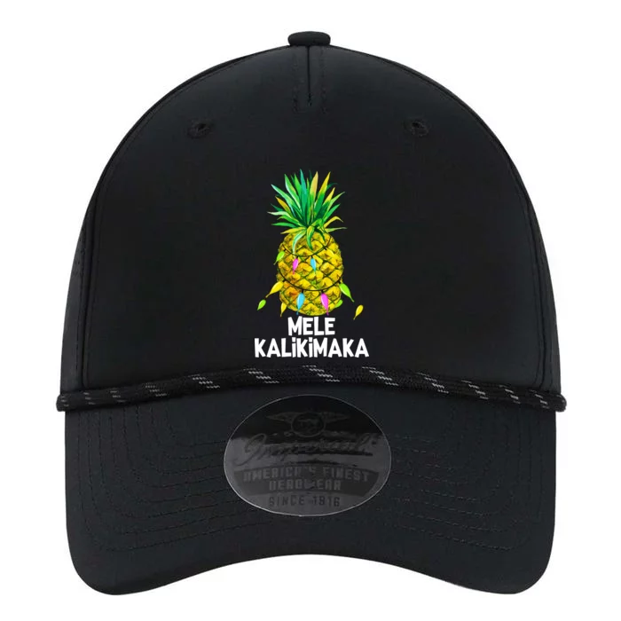 Mele Kalikimaka Pineapple Christmas lights Performance The Dyno Cap