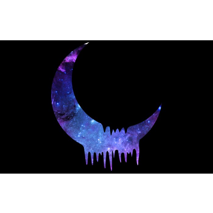 Melting Moon Bumper Sticker