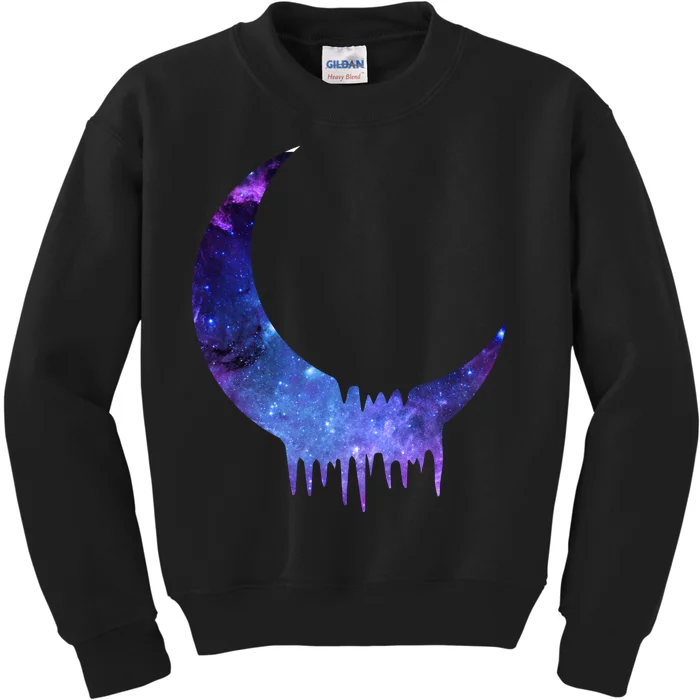 Melting Moon Kids Sweatshirt