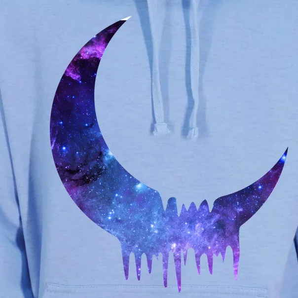 Melting Moon Unisex Surf Hoodie