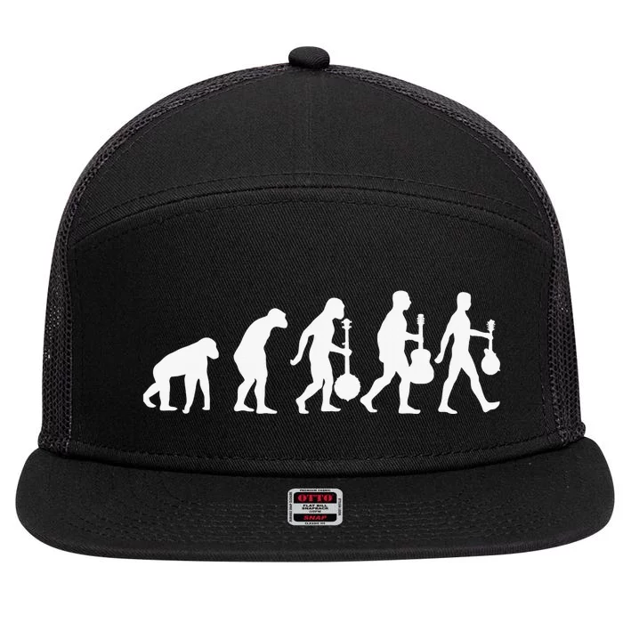 Mandolin Evolution 7 Panel Mesh Trucker Snapback Hat