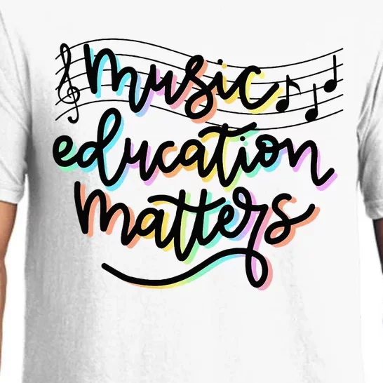 Music Education Matters Music Teacher Appreciation Pajama Set