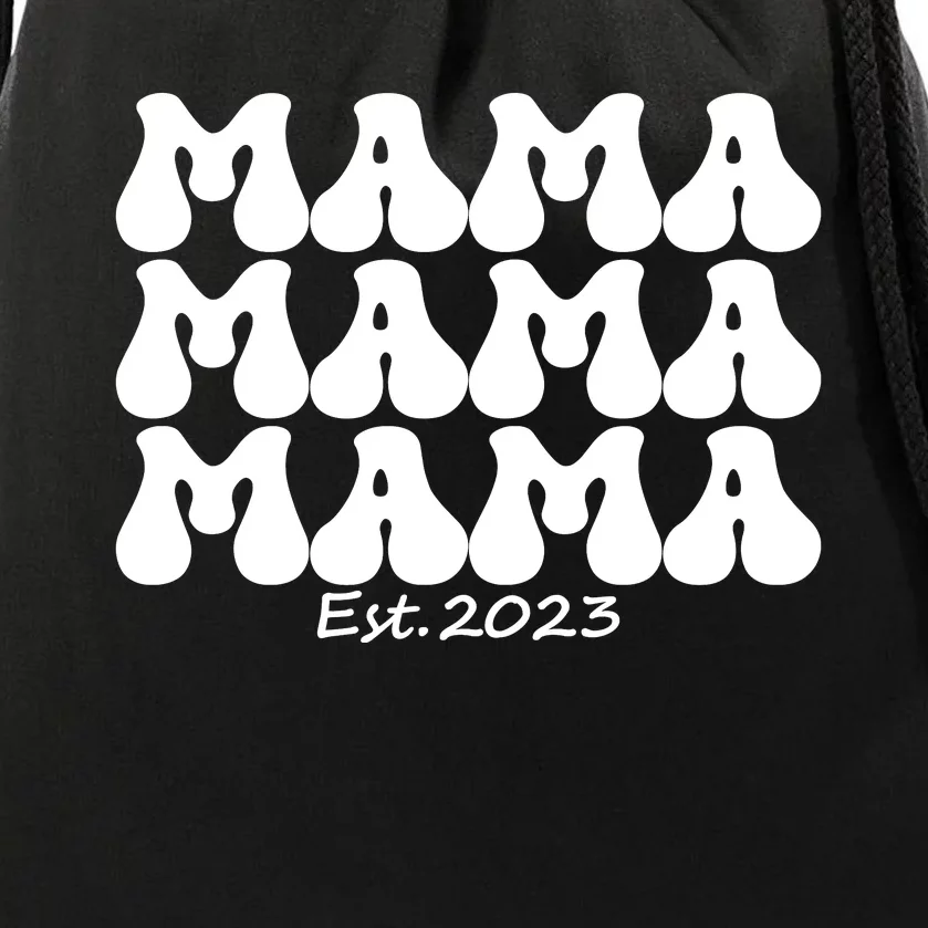 Mama Est Drawstring Bag