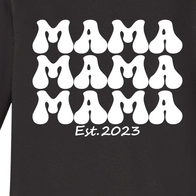 Mama Est Baby Long Sleeve Bodysuit