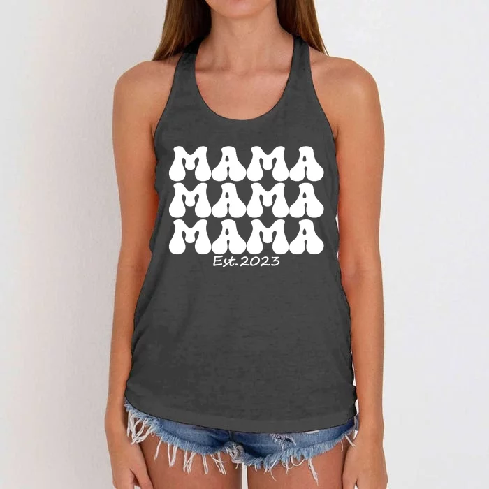 Mama Est Women's Knotted Racerback Tank