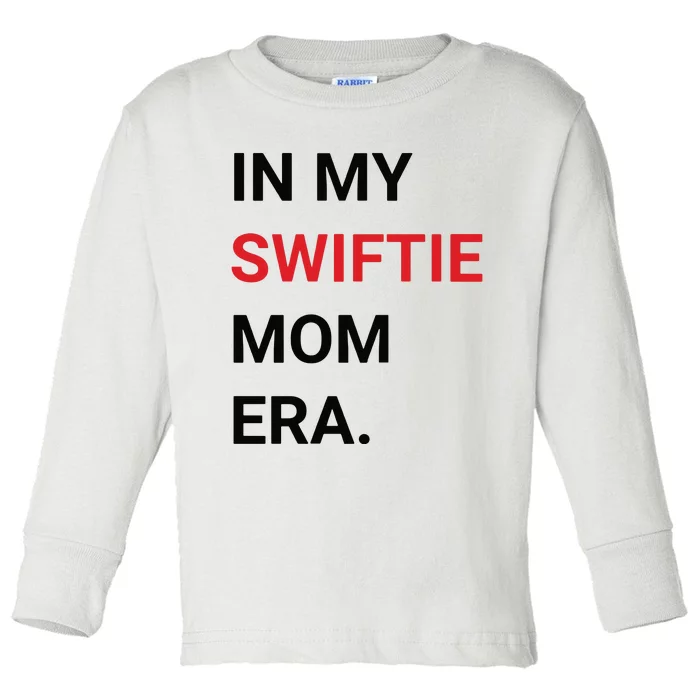 Mom Era Toddler Long Sleeve Shirt