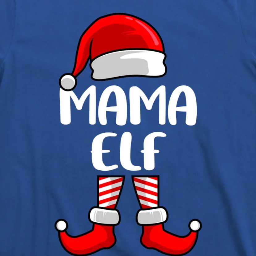 Mom Elf Mother Christmas Elf Gift T-Shirt