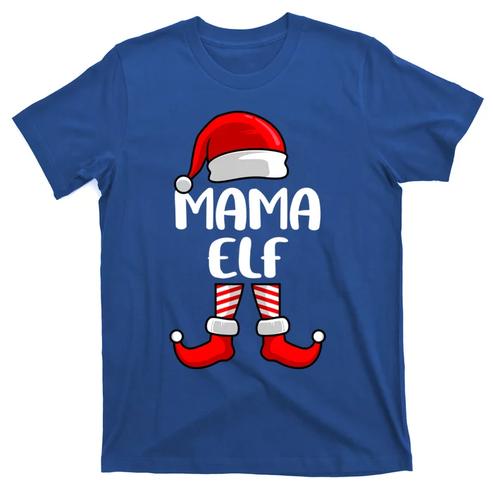 Mom Elf Mother Christmas Elf Gift T-Shirt