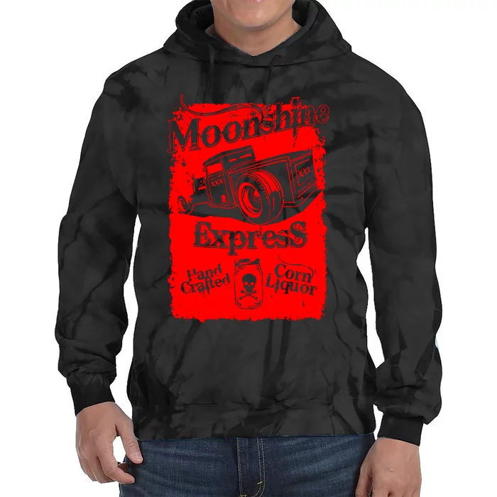 Moonshine Express Tie Dye Hoodie