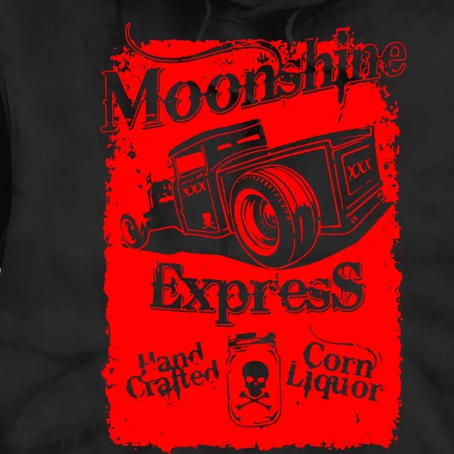 Moonshine Express Tie Dye Hoodie