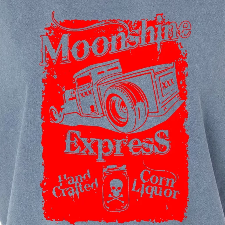 Moonshine Express Garment-Dyed Women's Muscle Tee