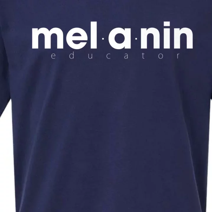 Melanin Educator Sueded Cloud Jersey T-Shirt