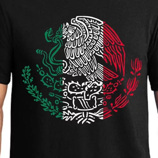 Mexican Eagle Mexico Flag Pajama Set