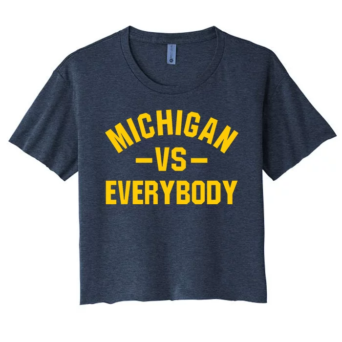 Michigan Everybody Women's Crop Top Tee