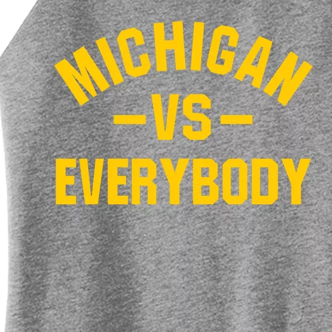 Michigan Everybody Women’s Perfect Tri Rocker Tank