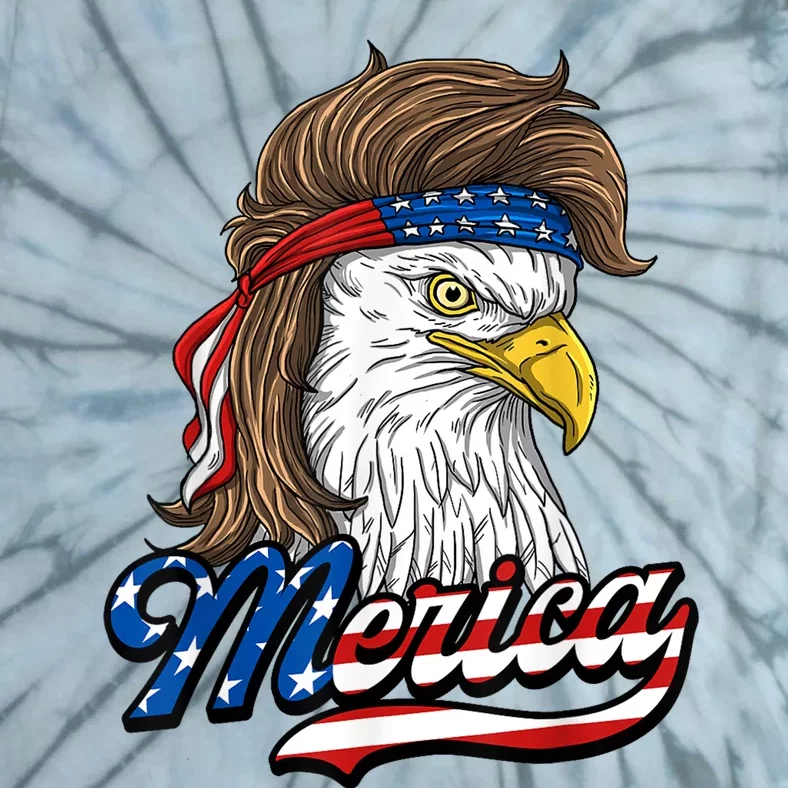 Merica Eagle Tie-Dye T-Shirt