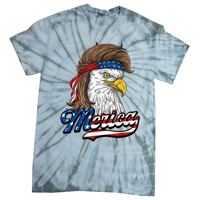 Merica Eagle Tie-Dye T-Shirt