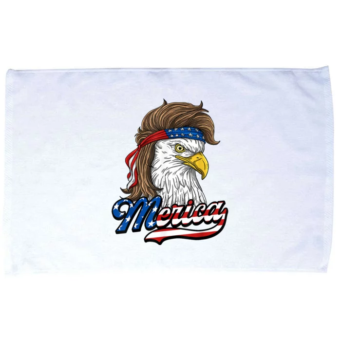 Merica Eagle Microfiber Hand Towel