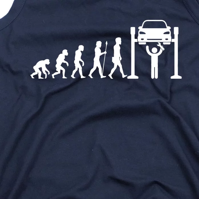 Mechanic Evolution Mechanic Gift Car Mechanics Tee Tank Top