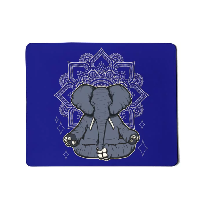 Mandala Elephant Makes Yoga Meditation Chakra Great Gift Mousepad