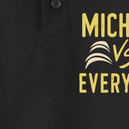 Michigan Everybody Michigan Vs Versus Against Everyone Dry Zone Grid Performance Polo