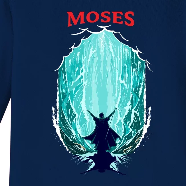 Moses Exodus Baby Long Sleeve Bodysuit