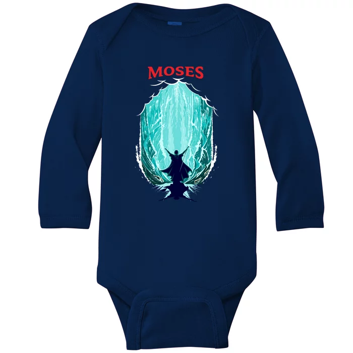 Moses Exodus Baby Long Sleeve Bodysuit