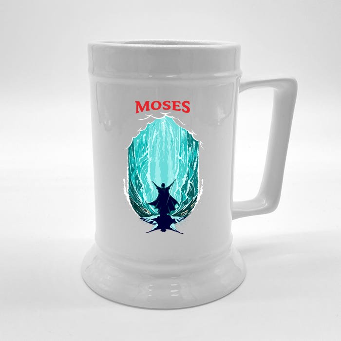 Moses Exodus Front & Back Beer Stein