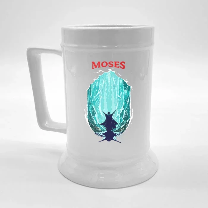 Moses Exodus Front & Back Beer Stein