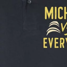 michigan everybody michigan vs versus against everyone Softstyle Adult Sport Polo