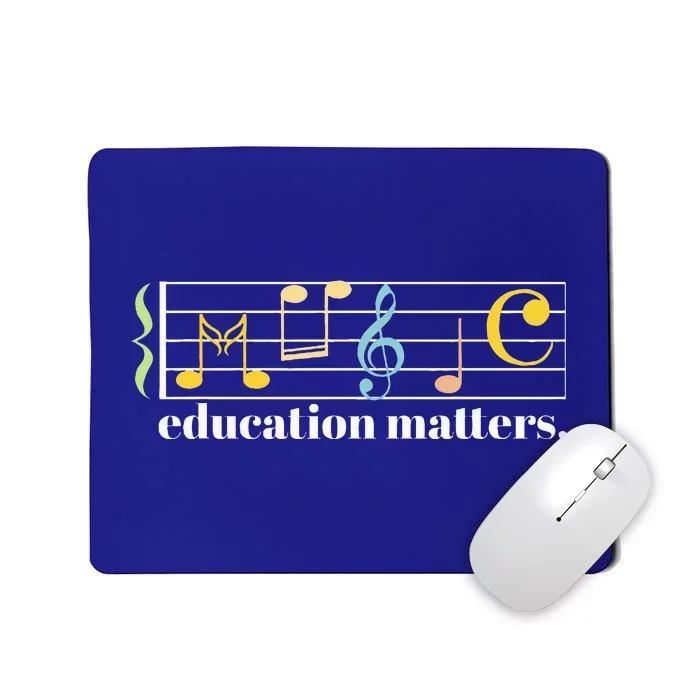 Music Education Matters Composer Musician Music Teacher Mousepad