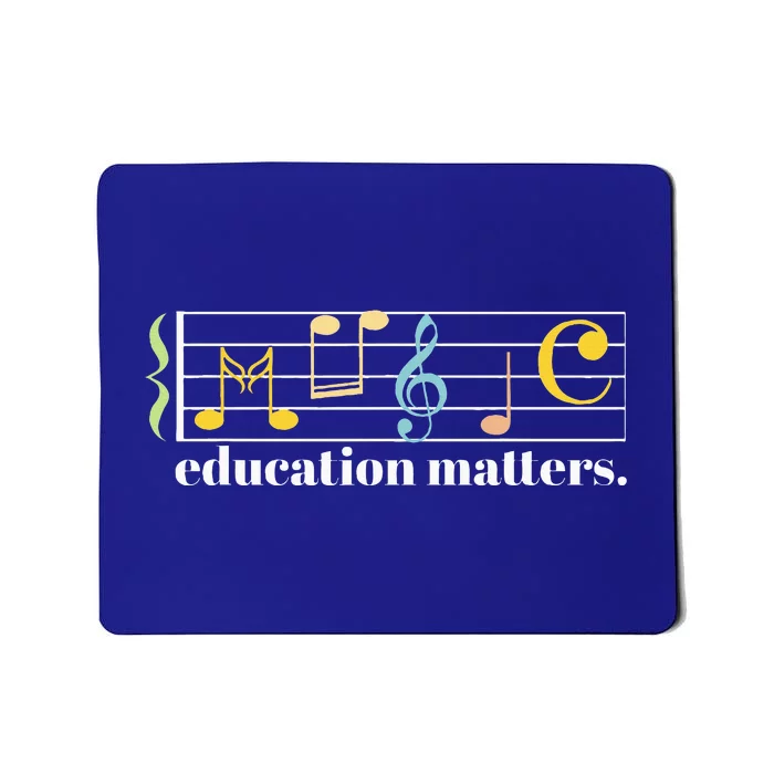 Music Education Matters Composer Musician Music Teacher Mousepad